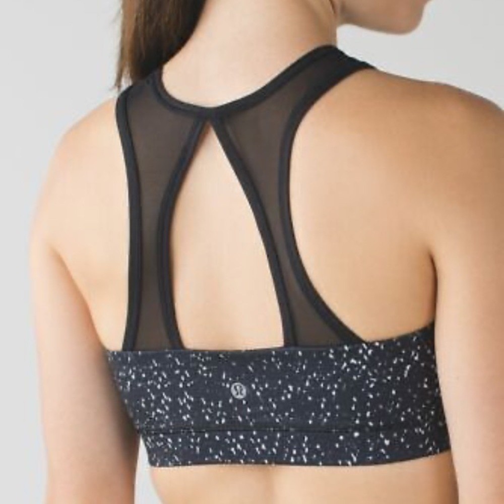 Lululemon high neck mesh sports bra size‎ 6